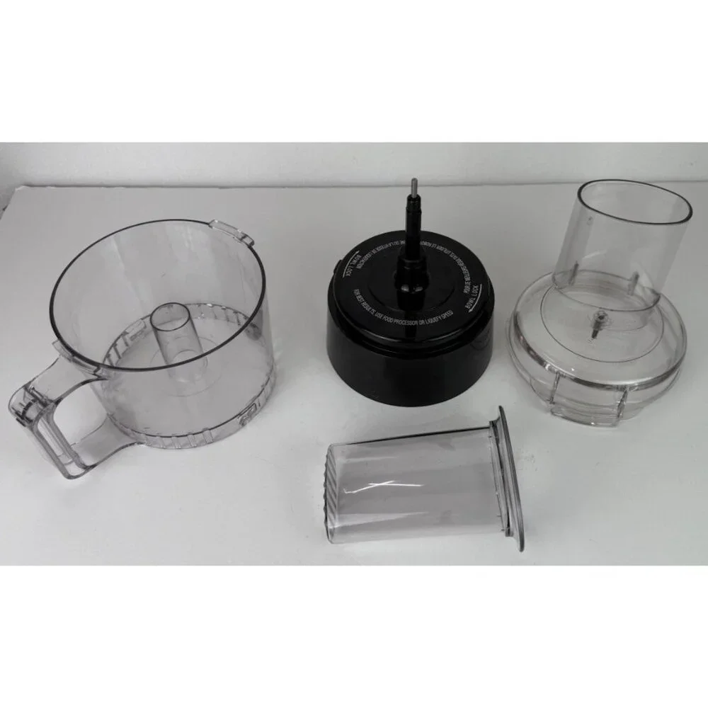 CUISINART‎ AFP-7C Food Processor Replacement Cup, Lid w/Food Tube & Base Collar
